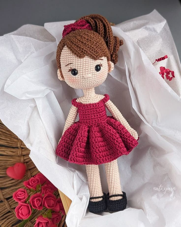 Boneca amigurumi